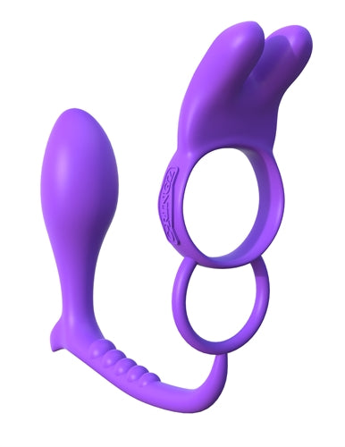 Fantasy C-Ringz Ass-Gasm Vibrating Rabbit PD5803-12