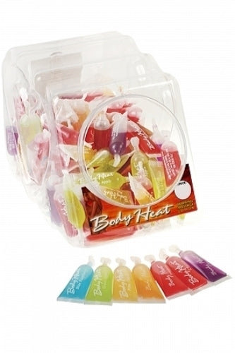 Body Heat Warming Massage Lotion - 120 Piece Fishbowl - 10 ml Pillows PD9552-99D