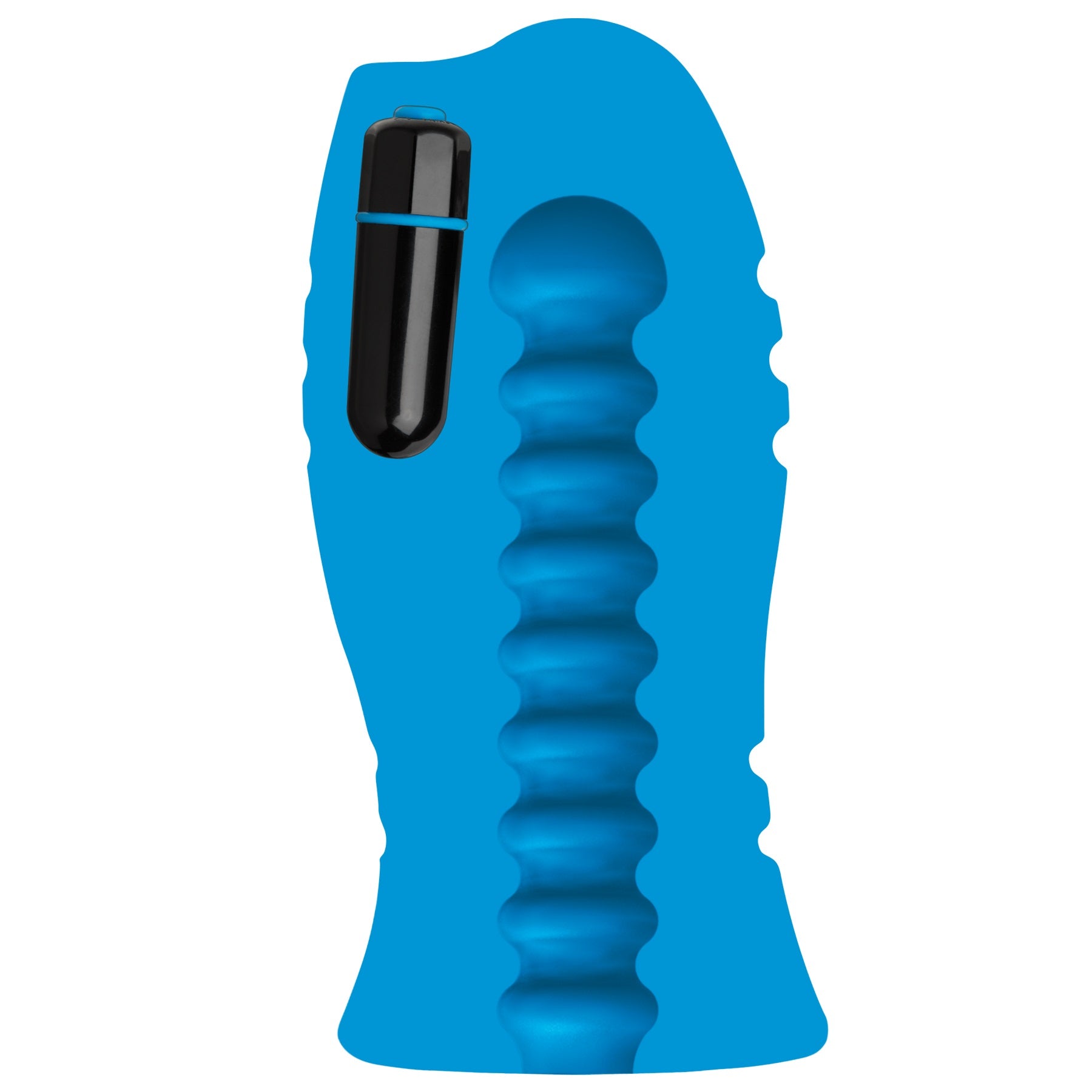 Optimale Ur3 Vibrating Stroker - Blue DJ0693-10-BX