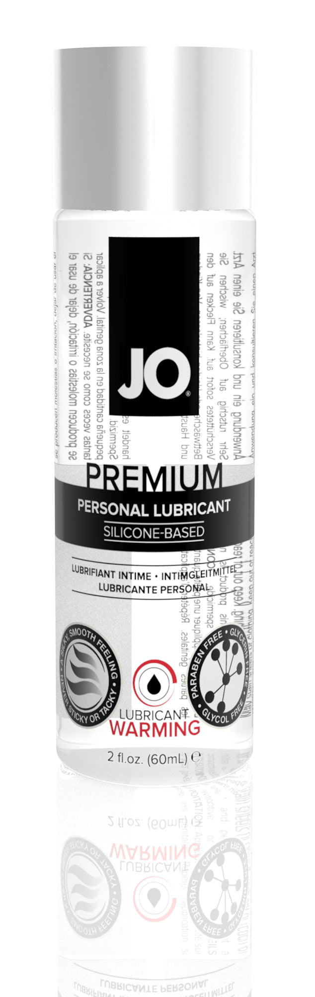 Jo Premium Silicone Warming Lubricant - 2 Fl. Oz. / 60 ml JO40077