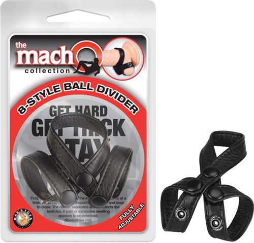The Macho Collection 8-Style Ball Divider - Black NW2478