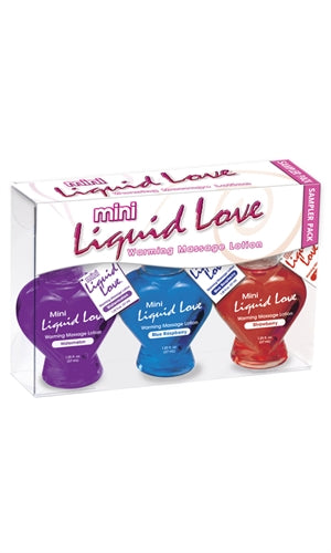 Mini Liquid Love Sampler 3 Pack - 1.25 Fl. Oz. Bottles - Assorted PD9741-01