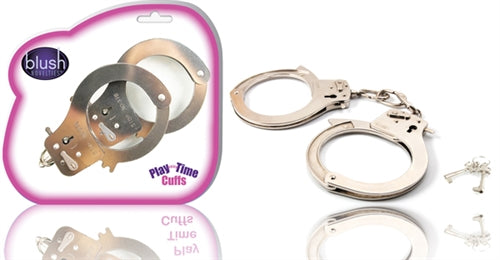 Play Time Cuffs- Silver BL-55200