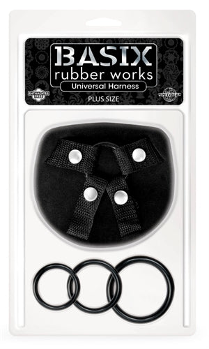 Basix Rubber Works - Universal Harness - Plus Size PD4320-02