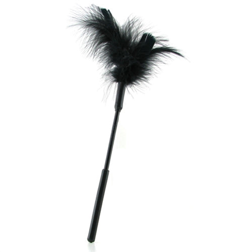 Sex and Mischief Feather Tickler - Black SS100-70