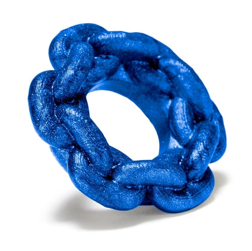 Link-1 Tight Cockring  - Blue Balls OX-1068-BLB