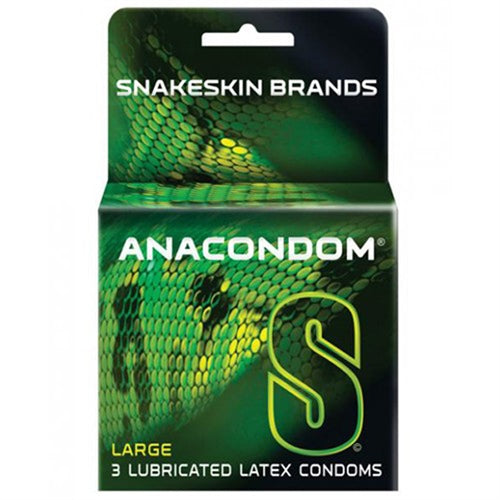 Snakeskin Anacondom - 3 Pack PM3160