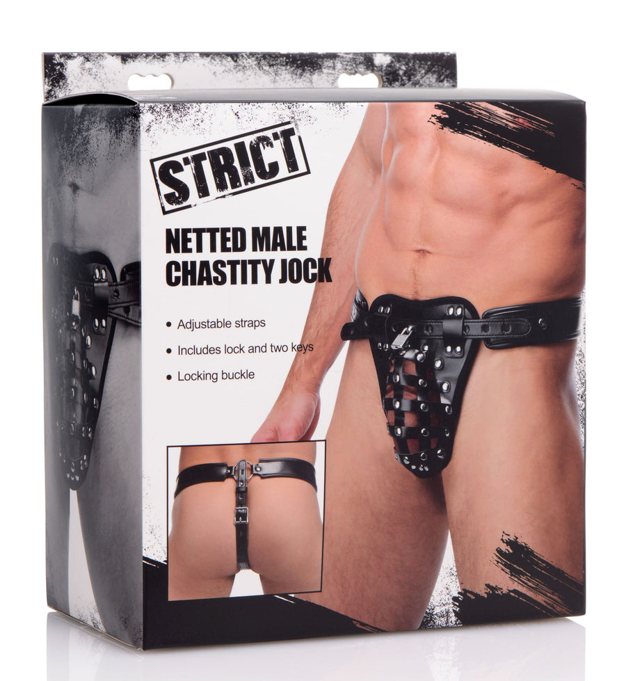 Netted Male Chastity Jock STR-AF211