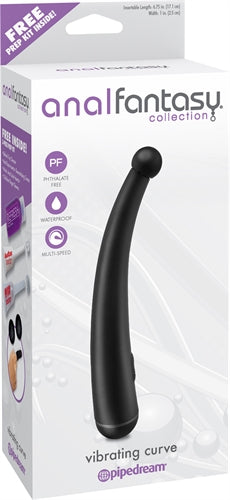 Anal Fantasy Collection Vibrating Curve - Black PD4652-23