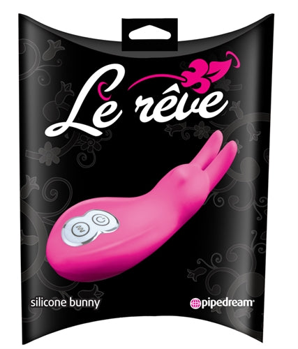 Le Reve Silicone Bunny - Dark Pink PD1169-34