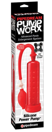 Pump Worx Silicone Power Pump Red PD3255-15