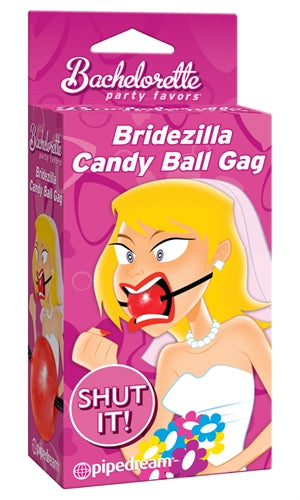 Bachelorette Party Favors Bridezilla Candy Ball Gag PD7439-00