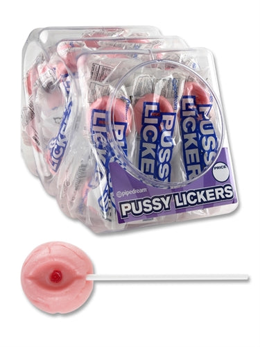 Pussy Lickers Lollipops - 48 Pieces Display PD7438-99D