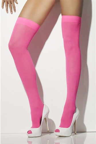 Opaque Hold-Ups - Neon Pink FV-28351