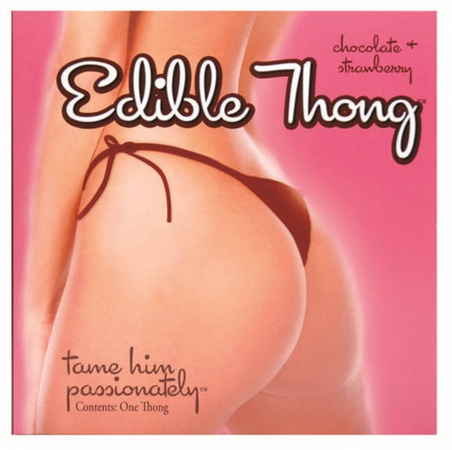 Edible Thong - Chocolate and Strawberry KI0055