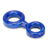 8-Ball Cockring With Attached Ball-Ring Oxballs - Blue Balls OX-1076-BLB