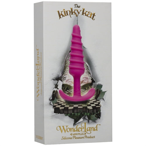 Wonderland - the Kinky Kat Mini Plug - Pink DJ0995-58