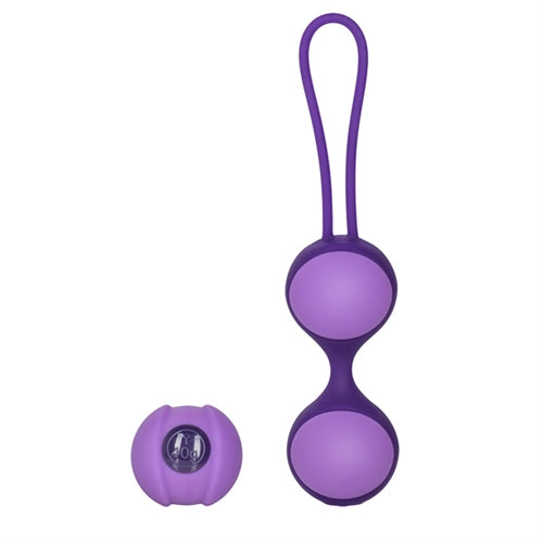 Mini Stella II Double Kegel Ball Set - Purple JO8019103