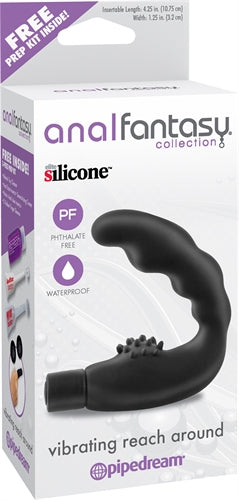Anal Fantasy Collection Vibrating Reach Around - Black PD4633-23