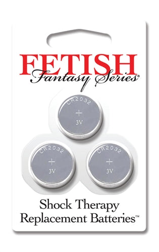 Fetish Fantasy Series Shock Therapy Replacement Batteries - 3 Pack PD4000-14