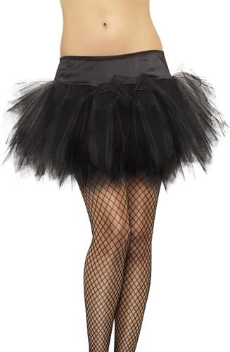 Tutu Frilly - Black - One Size FV-22097
