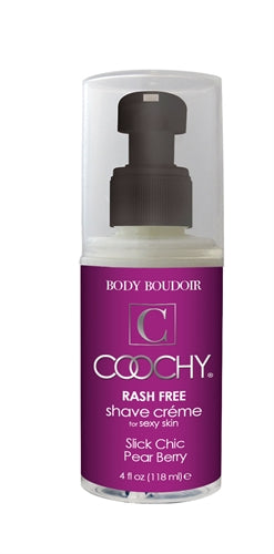 Coochy Rash-Free Shave Creme - Slick Chic Pear Berry - 4 Oz. CE1023-04