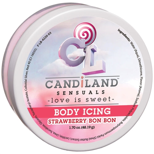 Candiland Sensuals Body Icing - Strawberry Bon Bon - 1.70 Oz. DJ4220-03