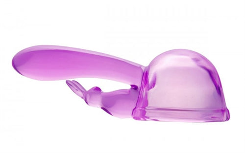 Orginal Rabbit Dual Stimulation Wand Attachment - Purple - We-Ab935 WE-AD893