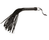 The Disciplinarian Riveted Flogger - Black ALR-2041