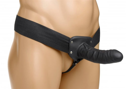 Erection Assist Hollow Strap-on - Black SM-AD238