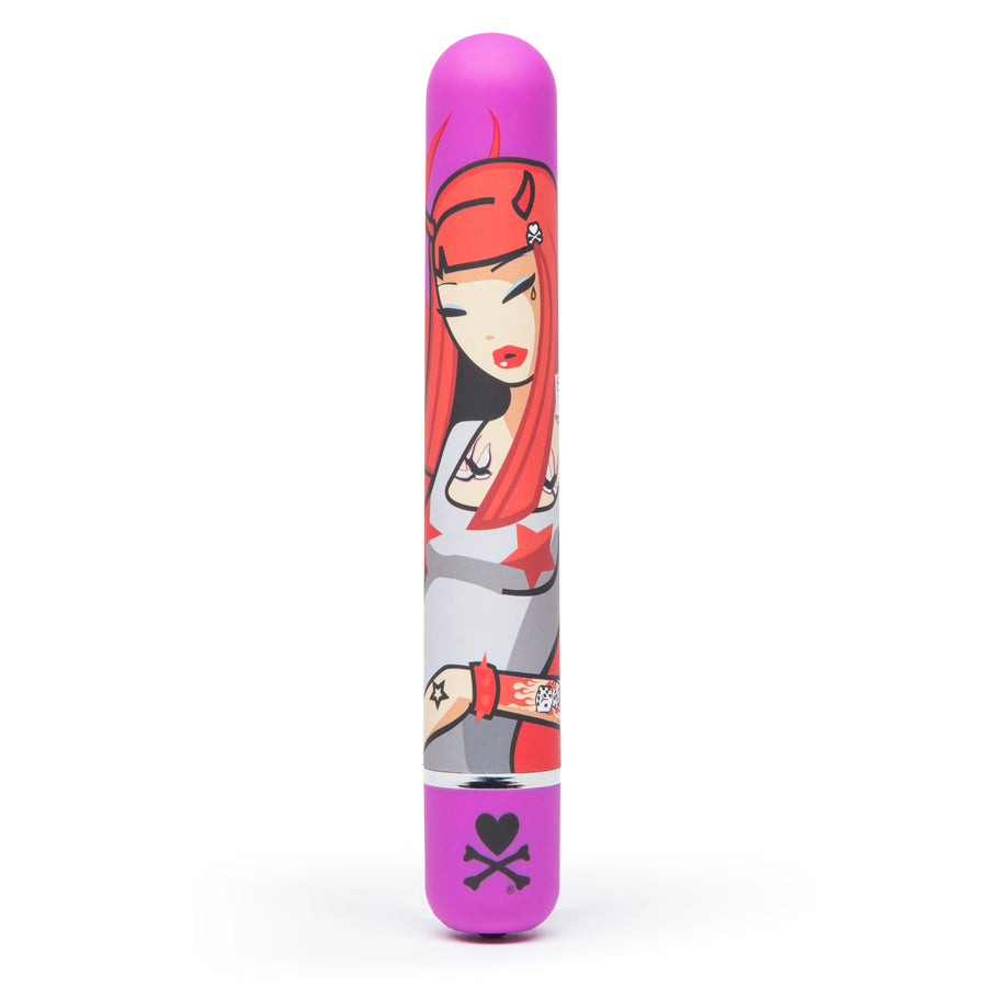 Tokidoki 7 Function Girl Power Vibrator - Pyro -  Purple LHR-65430