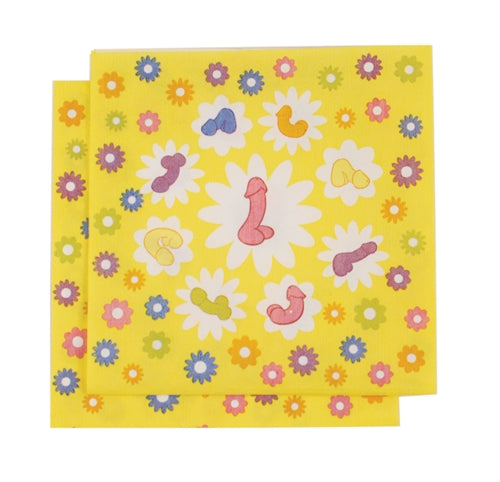 Super Fun Penis Party Napkins 2ply CP-354