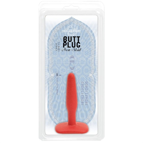 Non-Skid Butt Plug - Red DJ0244-13