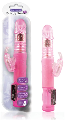 Sexy Things Butterfly Stroker Mini - Pink BL-29830
