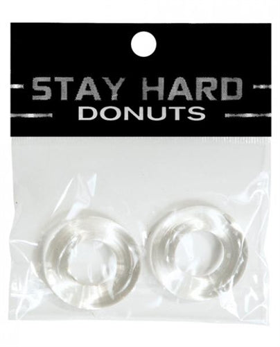 Stay Hard Donuts - 2  Pack Clear SI-95004