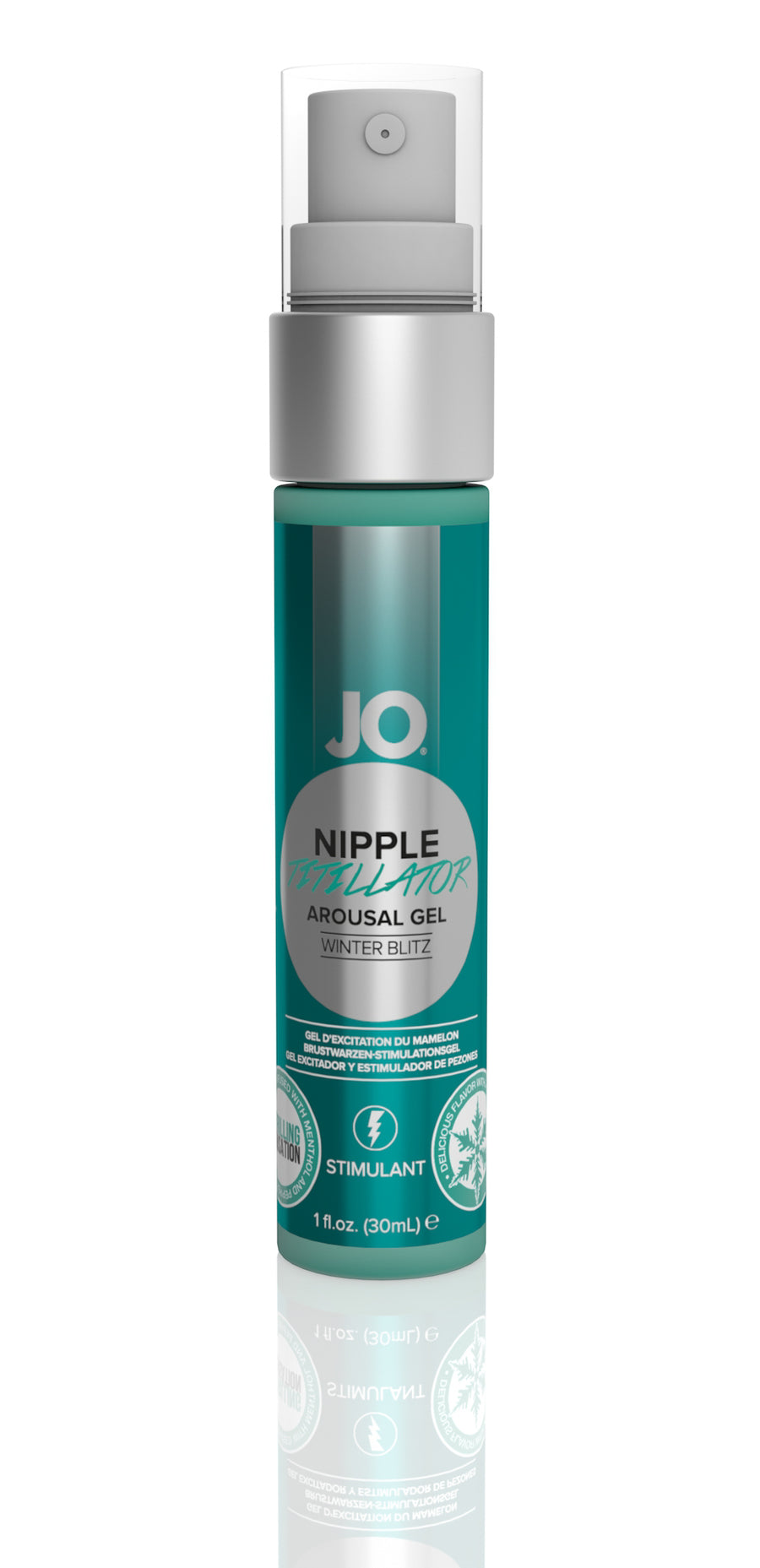 Jo Nipple Titillator - Wintermint Blitz - 1 Fl. Oz. / 30 ml JO40389