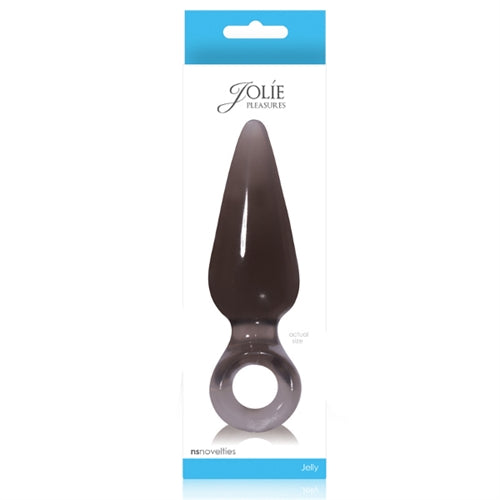 Jolie Pleasures Plug - Large - Charcoal NSN0501-43
