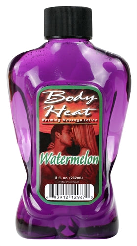 Body Heat Warming Massage Lotion - 8 Fl. Oz. - Watermelon PD9550-68