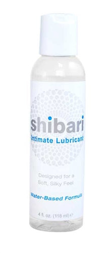Shibari Intimate Lubricant - Water-Based - 4 Oz. SW-LUB-4WB