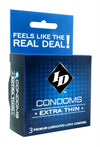 ID Extra Thin Condom - 3 Pack ID-WXT-03