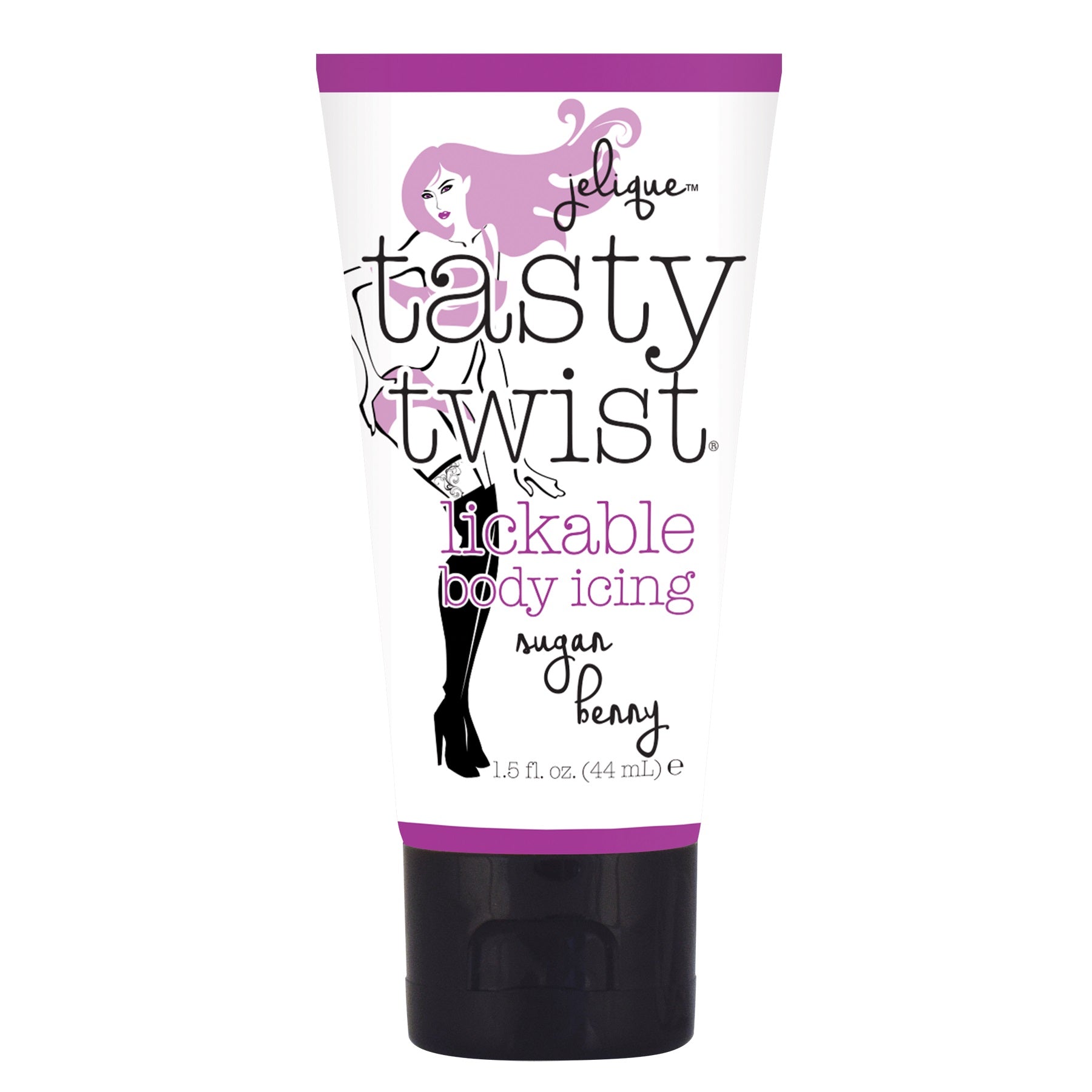 Tasty Twist Lickable Body Icing - Sugar Berry -  1.5 Fl. Oz. / 44 ml JEL5201-01