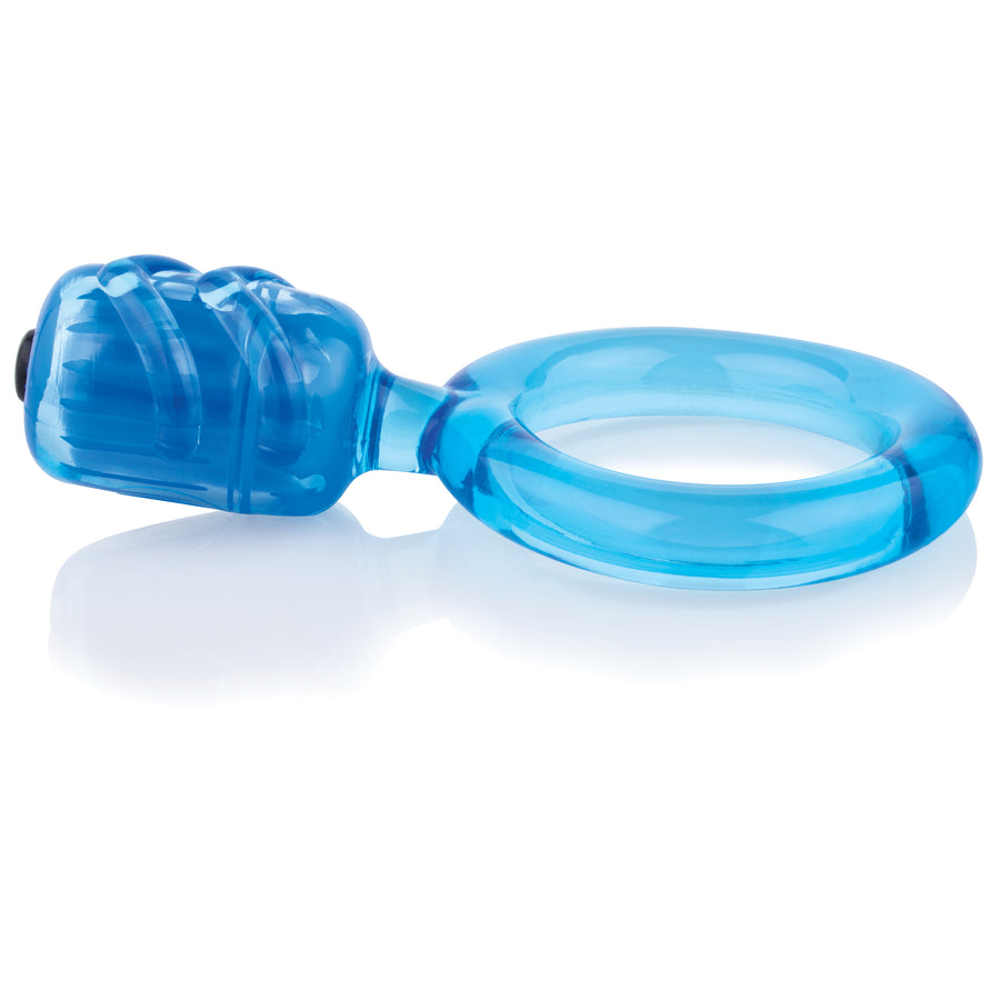 Dongle Dangling Ball-Vibe C-Ring - Blue DNG-BU-101E