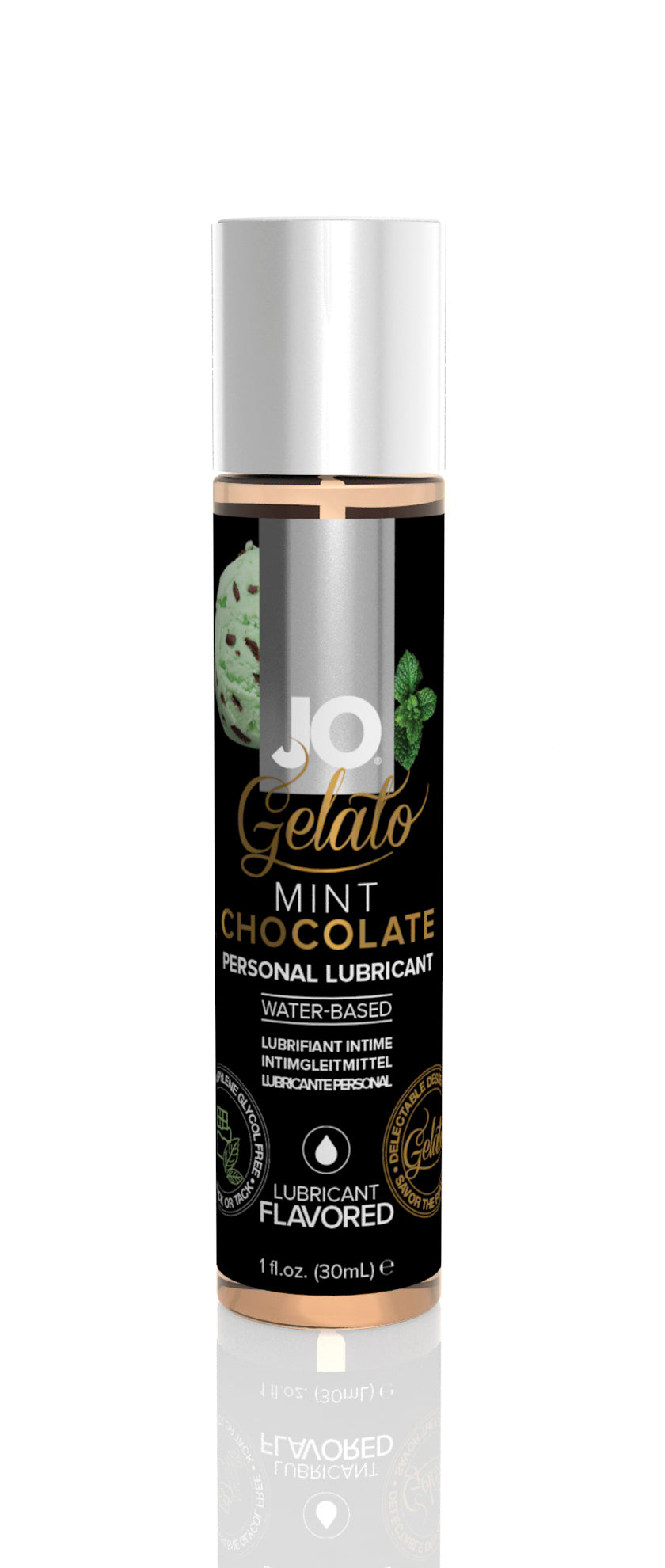 Jo Gelato Mint Chocolate Water-Based Flavored Lubricant - 1 Fl. Oz. / 30 ml JO41022
