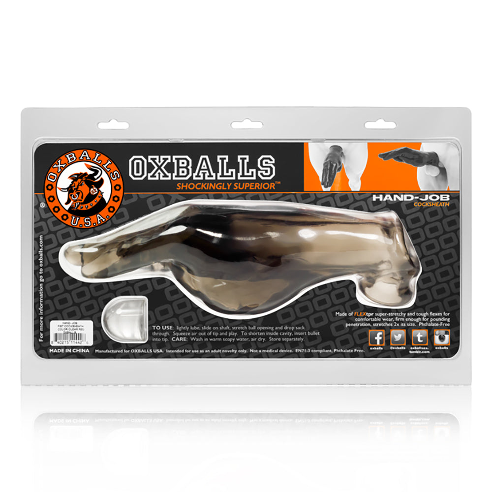 Hand-Job Cocksheath - Smoke OX-3000-SMK