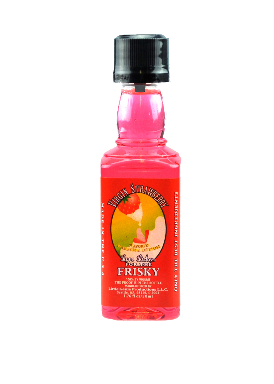 Love Lickers Massage Oil - Virgin Strawberry - 1.76 Fl. Oz. LG-BT019