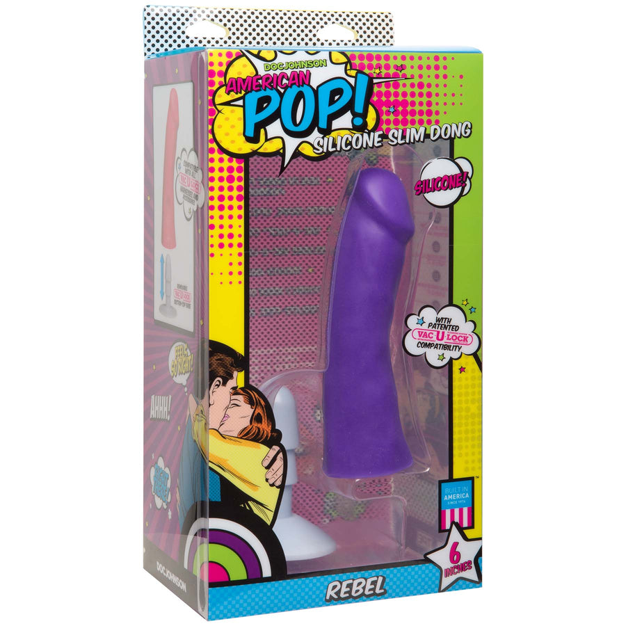 American Pop! - Rebel - 6 Slim Dong - Purple DJ0501-09-BX