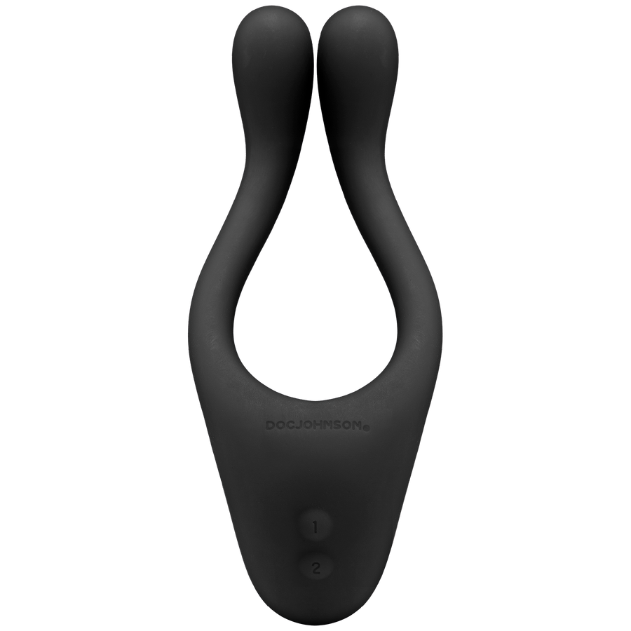 Tryst Multi-Erogenous Zone Silicone Massager - Black DJ0990-05-BX