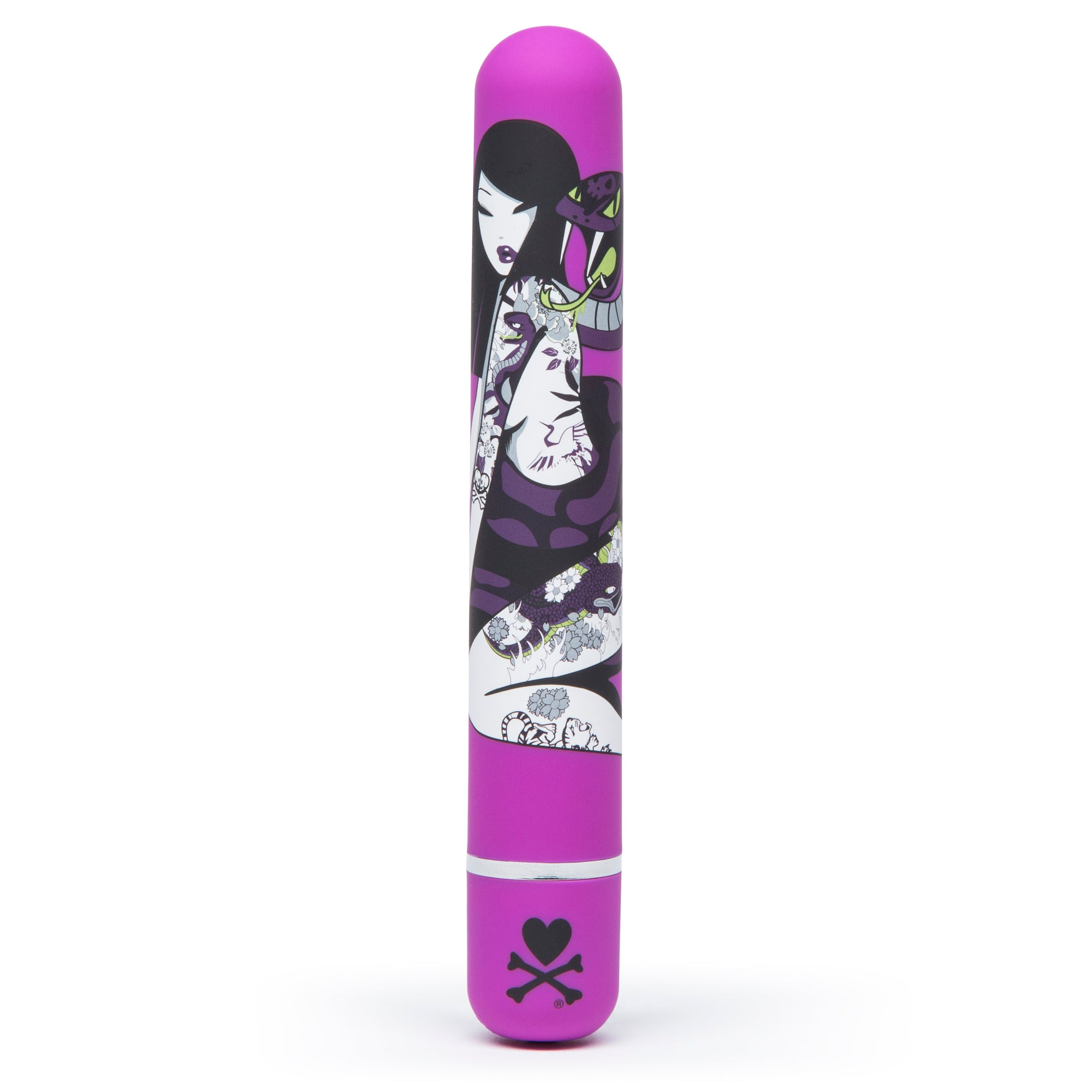Tokidoki 7 Function Girl Power Vibrator Serpentia  - Purple LHR-65431
