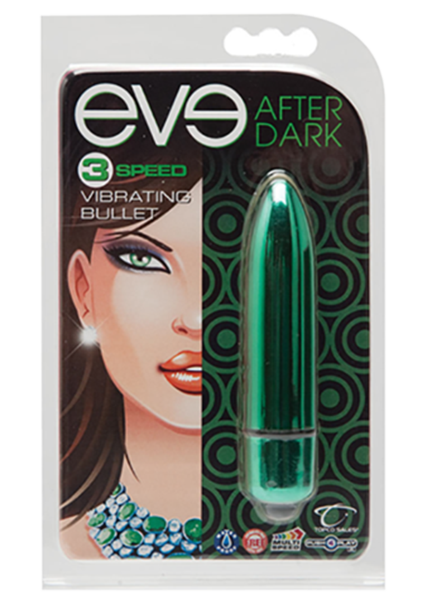 Eve After Dark Vibrating Bullet - Jade TS1075004