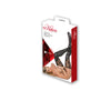 Kitten Lace & Wet Look Tights - One Size ALR-7-3602K